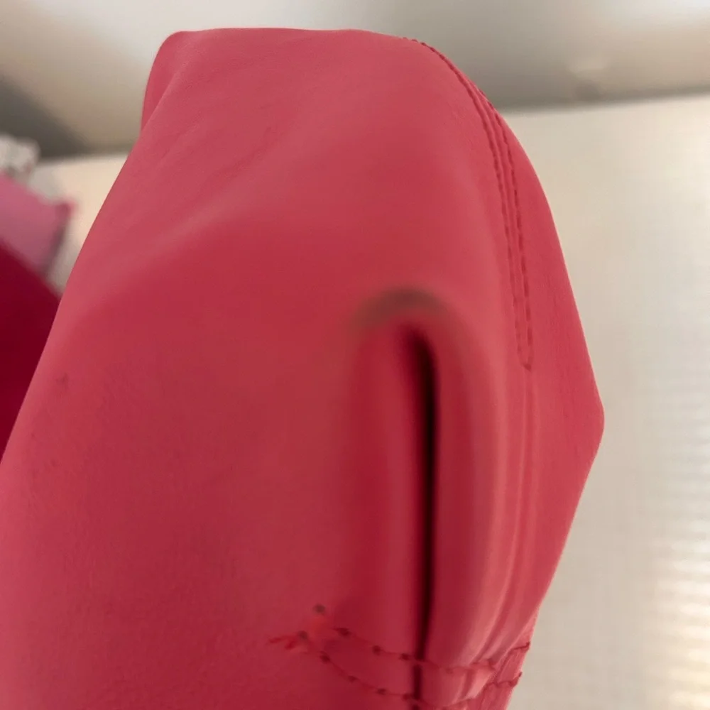 J. Crew Vibrant Pink Leather Mini Bag
